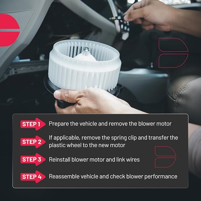 BDFHYK AC Heater Blower Motor Fan 700044 Compatible with Infiniti 1999 G20,01-02 G20,96-99 I30,97-03 QX4, Compatible with Nissan 95-99 Maxima,96-04 Pathfinder,HVAC Blower Motor Assembly 44-1295
