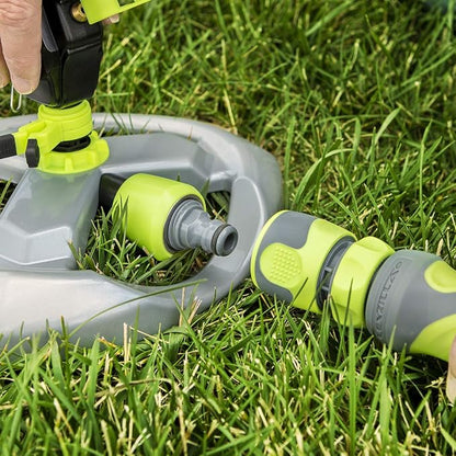 Flexzilla Garden Hose with SwivelGrip (50 ft.) and Nozzle Kit