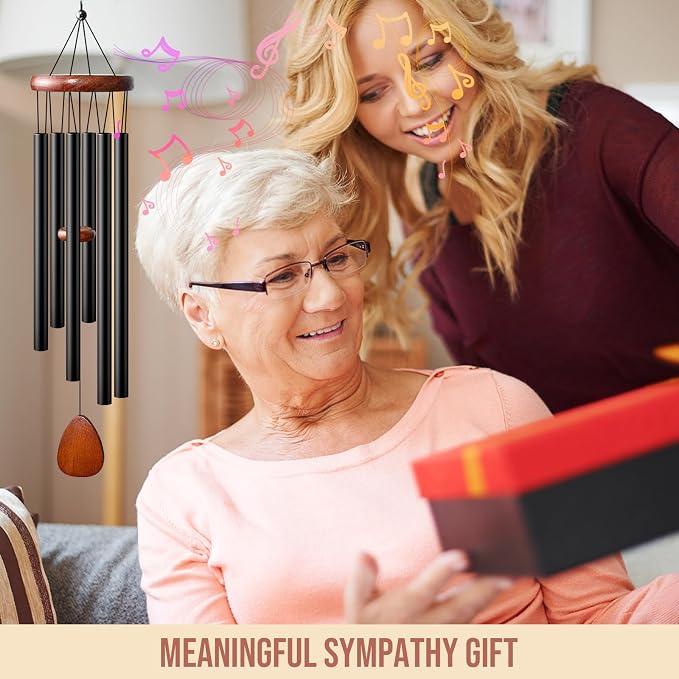 Outdoor Memorial Wind Chimes | Perfect housewarming gift for neighbors, suitable for porch and yard decoration.