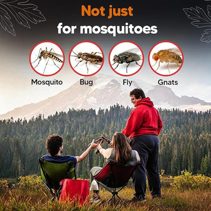 Mosquito Repellent Outdoor Patio, Mosquitoes Repellent Indoor, Keep Mosquito Away, Covers 120 sq ft of Space,Safe for People and Pets, Perfect for Patio,Bedroom,Garden,Camping-6P