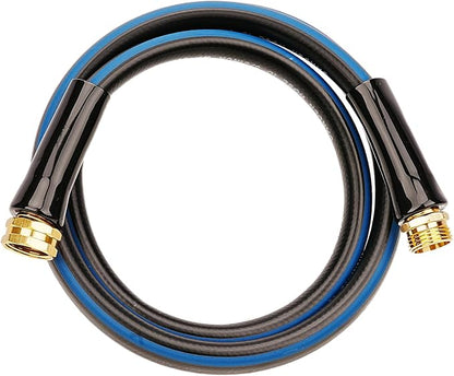 SheeChung Short Garden Hose 4ft x 5/8",Water Hose for Hose Reel Faucet,Heavy Duty Small Garden Hoses,Flexible Leader Hose with Male to Female Fittings,3/4"GHT