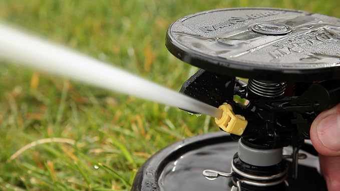 Rain Bird AG-5 All Gallonage Pop-Up Impact Sprinkler, Adjustable 20° - 360° Pattern, 24' - 45' Spray Distance (Pack of 2)