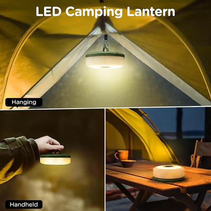 OGERY 3-Pack Camping String Lights, 32.8FT Rechargeable Lights