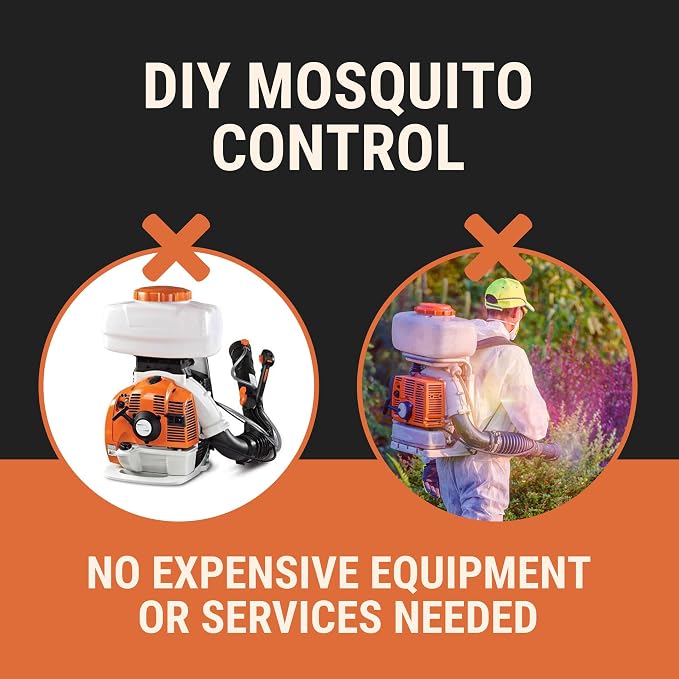 Pesticide Sprayer - Insecticide and Mosquito Mister System - Pest Control System for Fleas, Ticks, and Mosquitos - Mist-PRO+ 2-Gallon Tank Sprayer Kit