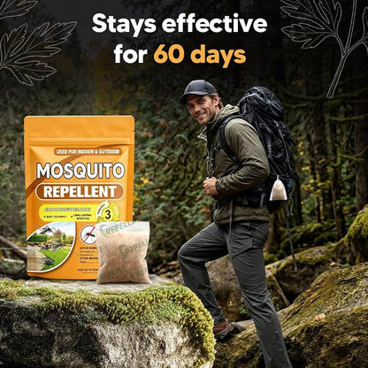 Mosquito Repellent Outdoor Patio, Mosquitoes Repellent Indoor, Keep Mosquito Away, Covers 120 sq ft of Space,Safe for People and Pets, Perfect for Patio,Bedroom,Garden,Camping-12P