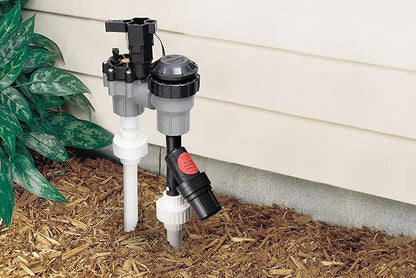 Rain Bird PRF07530S Drip Irrigation in-Line 30 PSI Pressure Regulating Y Filter, 3/4" Male Pipe Thread (Pack of 8)