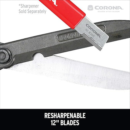 Corona HS 3911 Forged Hedge Shear, 8-1/4-Inch Blade, Nuetral