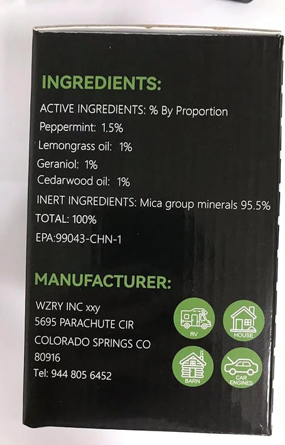 24 Pack Wasp and Bee Repellent Outdoor, Natural Peppermint Oil Carpenter Bee Repellent for Yellow Jackets, Hornets, Mud Wasp Deterrent for Indoor Outdoor Patio Garden Porch, Pet and Human Safe, Green