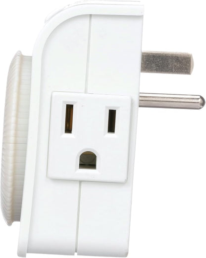 Woods 7-Day Indoor Heavy Duty Mechanical Timer; White, 50002