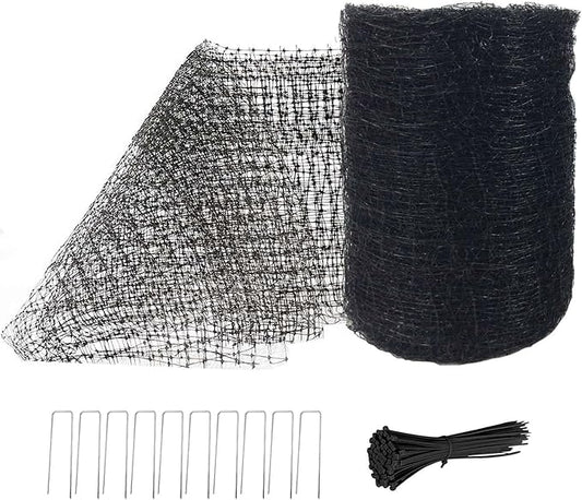 Feitore Deer Fence Netting, 7 x 100 Feet Anti Bird Deer Protection Net Reusable Protective Garden Netting for Plants Fruit Trees Vegetables Against Birds and Other Animals