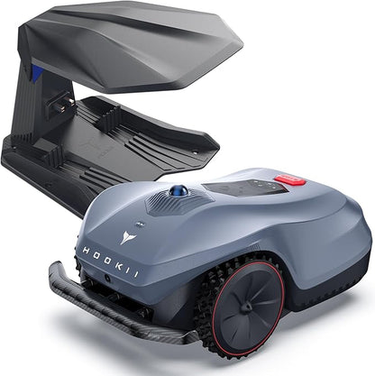 Neomow X SE Robot Lawn Mower Perimeter Wire Free for 0.75 Acre 3D LiDAR SLAM+Vision Mapping robotic lawnmower with 4G, No RTK Antenna Required, AI Obstacle Avoidance, App Control, GPS Anti-Theft, 13Ah