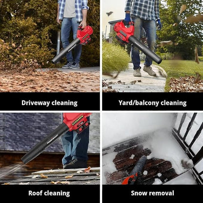 PowerSmart 40V Leaf Blower Cordless, 650CFM 150MPH Performance with 2 x 2.0Ah Batteries & Chargers Included,Powerful Blowers for Lawn Care, Patio, Dust, Blowing Leaves and Dust