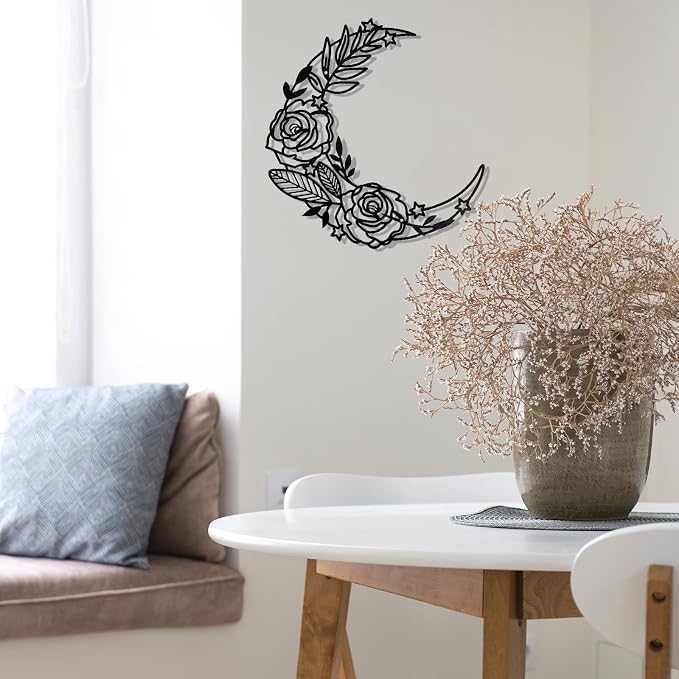 EZ4ENCE Decoration Wall Art Boho Wall Home Decor Hanging Appearance Wall Decor Metal Wall Hanging Decor