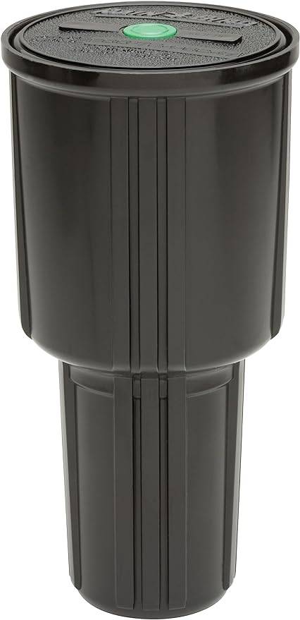 Rain Bird LG-3 Low Gallonage Pop-up Impact Lawn Sprinkler, Adjustable 20° - 360° Pattern, 26' - 41' Spray Distance, Black (Pack of 2)