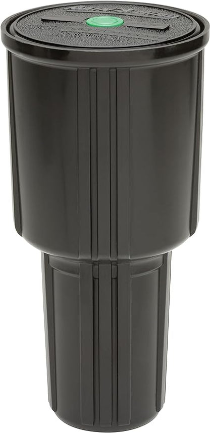 Rain Bird LG-3 Low Gallonage Pop-up Impact Lawn Sprinkler, Adjustable 20° - 360° Pattern, 26' - 41' Spray Distance, Black (Pack of 2)