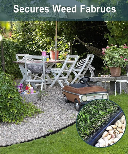 70 Count 8-Inch Plastic Landscape Edging Spikes Landscape Anchoring Nail Spiral Landscape Stake for Paver Edging, Artificial Turf，Weed Barrier, Landscape Edging, Grass Pathway,and More