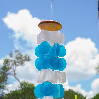 Solange & Frances Spring Decor Wind Chimes for Outside. Garden Decor Wind Chimes. Unique Windchimes Birthday Gifts for Women, Gifts for Mom, and Gift for Men Ideas