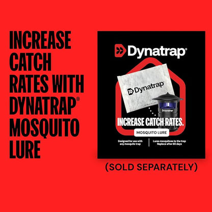 DynaTrap DT1130-GRSR 1/2 Acre Mosquito & Flying Insect Outdoor Trap and Killer – Kills Mosquitoes, Flies, Wasps, Gnats, & Other Flying Insects - Bug Zapper Alternative – Green