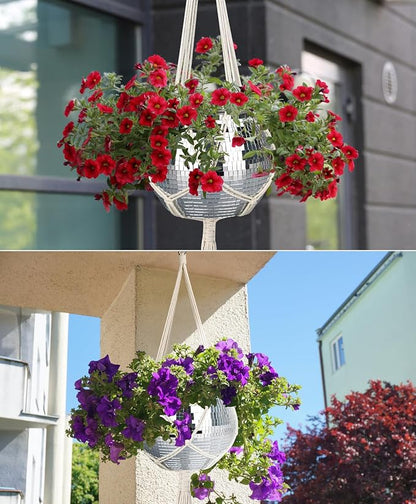 10” Disco Ball Plant Hanger with Hanging Rope, Hanging Chain, Hook, Circle | for Decoration