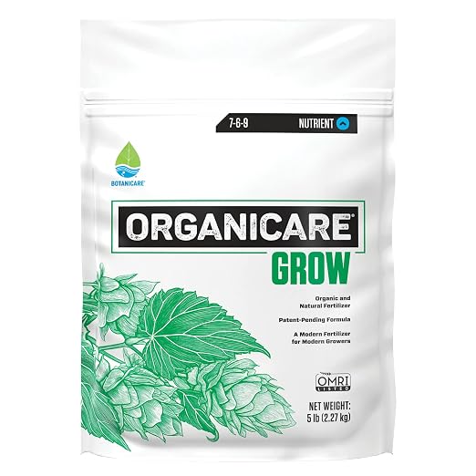 Botanicare Organicare Grow - Organic and Natural Granular Fertilizer for the Vegetative Stage, 5 lbs.