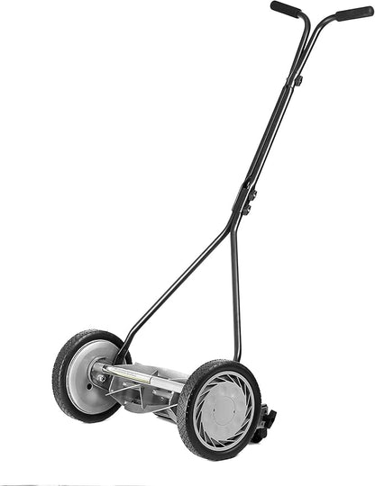 American Lawn Mower 1415-16 16-Inch 5-Blade Push Reel Lawn Mower, Gray