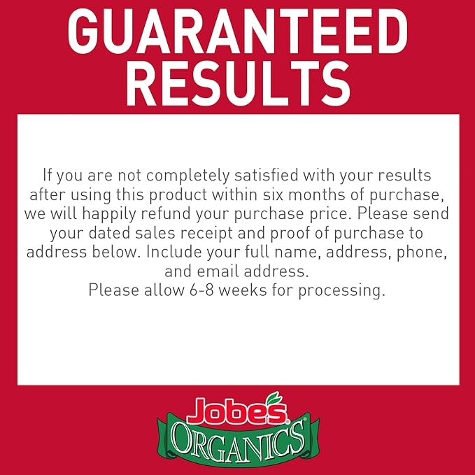 Jobe’s Organics Granular Garden Fertilizer, Easy Plant Care Fertilizer for Vegetable Gardens and Tomato Plants, 4 lbs Bag