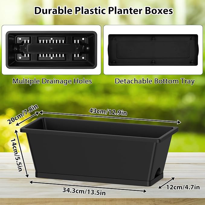Sunexinlo Vertical Garden Planter Freestanding Raised Bed for Herbs Flowers Vegetables, Indoor Outdoor for Patio Balcony Deck