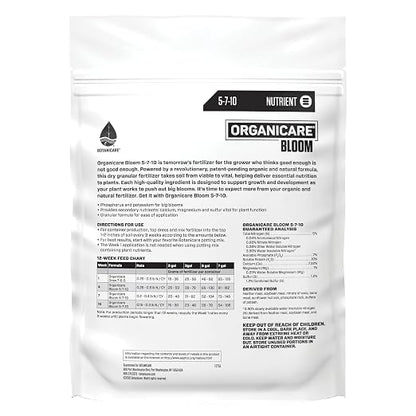 Botanicare Organicare Bloom - Organic and Natural Granular Fertilizer for the Flowering Stage, 5 lbs.