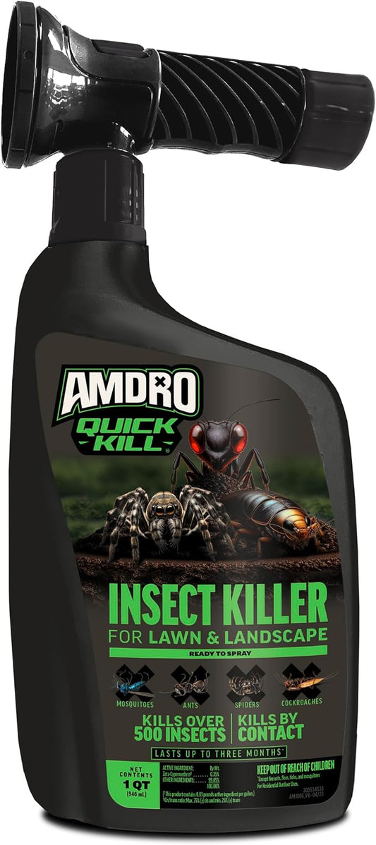 Amdro Quick Kill Insect Killer for Lawn & Landscape Ready to Spray 32 OZ