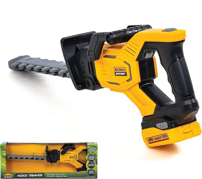 Kid Trax Hedge Trimmer Construction Toys - Outdoor Toys, Gardening Tools, Tools for Kid, Hedge Trimmer Cordless, Kids Toy, Pretend Play, Realistic Appearance & Sounds, Girl and Boy Toy Age 3+