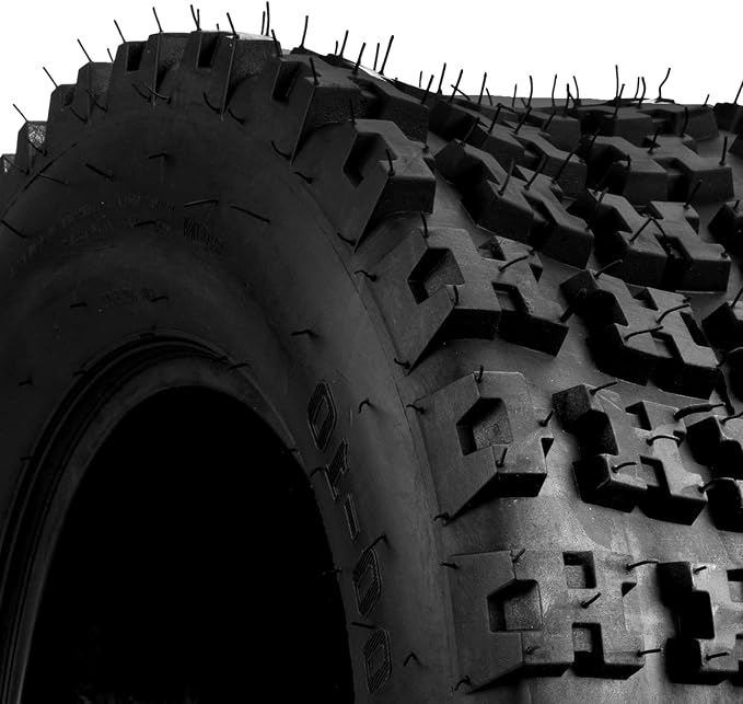 PHILTOP 20x10-10 ATV UTV Tires, 4-Ply Super Mud 20x10-10 ATV All-Terrain Tires for Riding Mowers, Golf Carts, Off-Road,2 Pcs,Tubeless (Z-104)