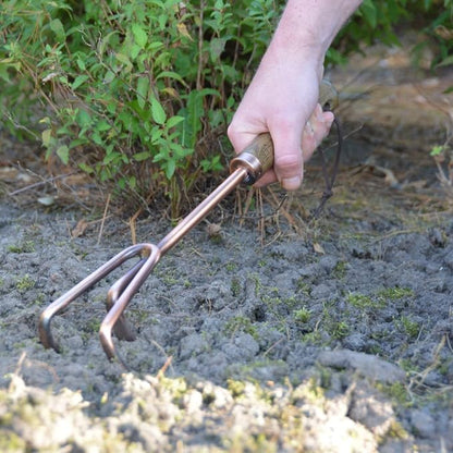 Esschert Design GT120 Copper Plated Rake Fork