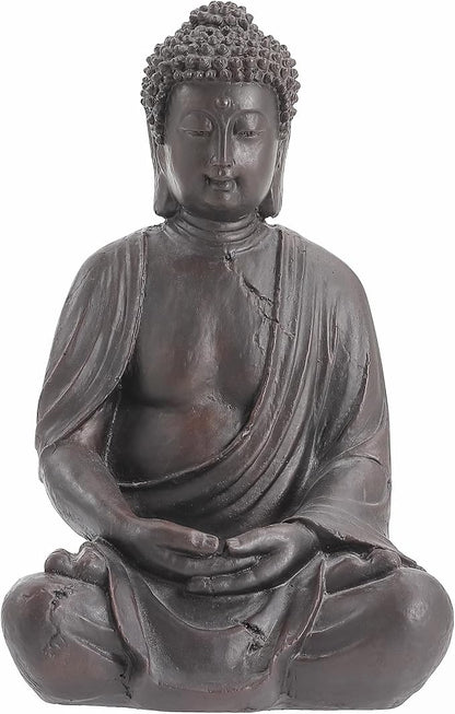 14" Buddha Statue Outdoor, Buddha Statues Home Indoor, Zen Decor Buda Garden