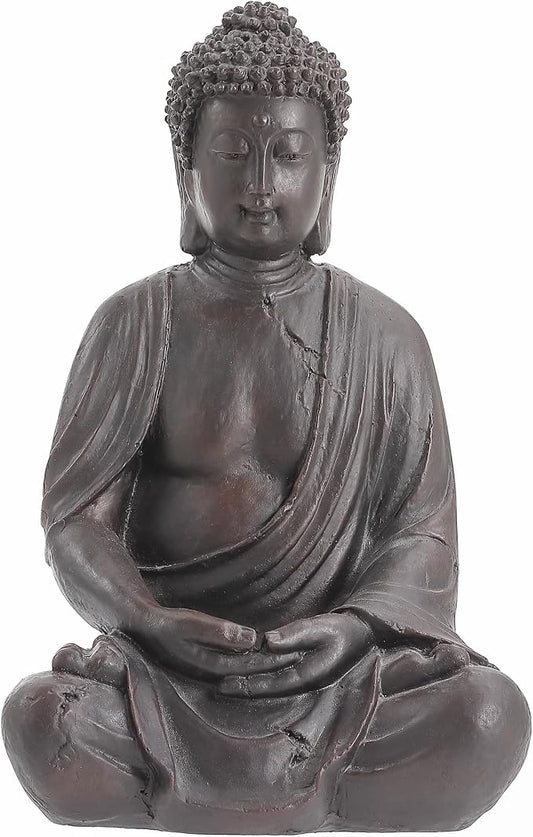 14" Buddha Statue Outdoor, Buddha Statues Home Indoor, Zen Decor Buda Garden