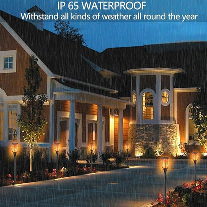 Aityvert Upgraded Large Solar Torch Lights, 43" Waterproof Outdoor 96 LED Dancing Flames Lights, Flickering Flames Garden Lights, Auto On/Off Landscape Decoration Pathway Patio Driveway Lighting (8)