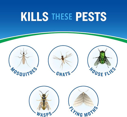 Cutter Backyard Bug Control Outdoor Fogger, Kills Mosquitoes, Fleas & Listed Ants, 16 Ounce, 2 Pack