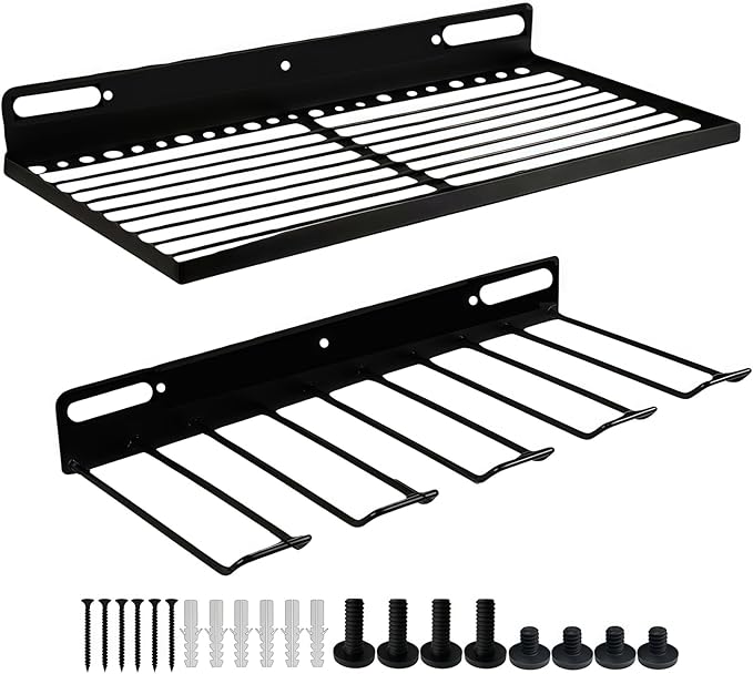 Resin Shelf Accessory Outdoor Sheds Storage,Compatible with Suncast shed Accessories,with EZ Bolt Assembly (1)