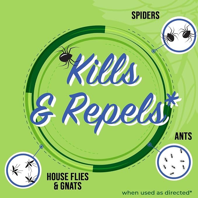 Mighty Mint Peppermint Oil Insect Repellent Spray – Indoor & Outdoor Bug Control for Spiders, Ants, Roaches, and More – Plant-Based, Extra-Strong Formula - 16 oz
