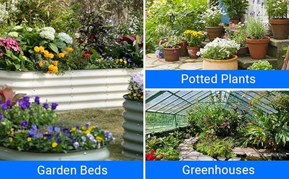 1/2" Drip Irrigation System Kit with 30 Adjustable Nozzles, PE UV-Resistant | Quick-connect, 2X Lifespan of PVC , Leak-Proof for Indoor Pots, 26FT 1/2" Main tube+ 100FT 1/4" Tube, 4 Nozzle Types