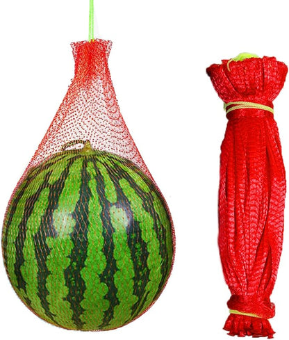 80 Pack Watermelon Nets, 20 Inches Reusable Cantaloupes Mesh Net Garden Cucumbers Growing Supporting Storage Net Bags for Vegetables, Honeydew