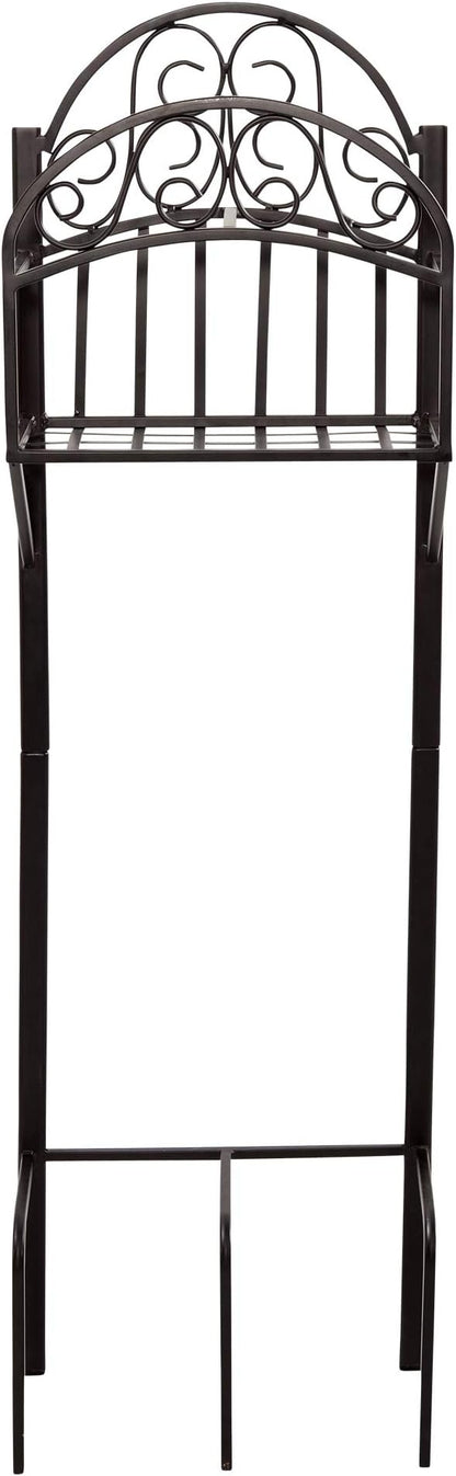 Liberty Garden 119-KD w/Shelf Hose Stand, Black