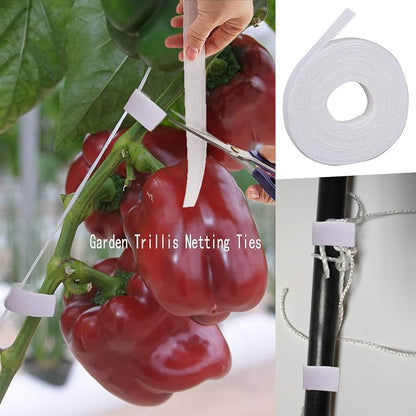 BaseGoal All-Weather Trellis Netting Mesh Plant Garden Vine Growing Flexible String Net (6" Mesh ployester, 5' Wx 30'L)