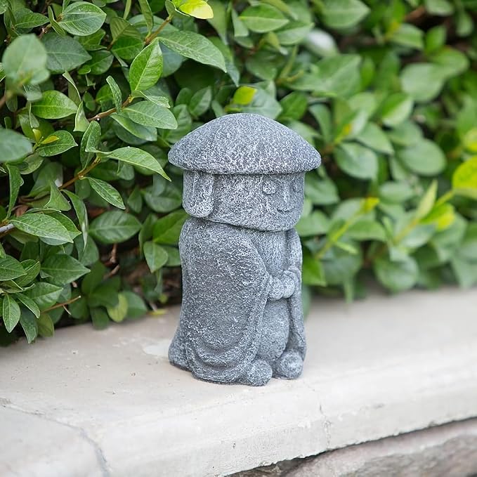 Peaceful and Serene Jizo Statue