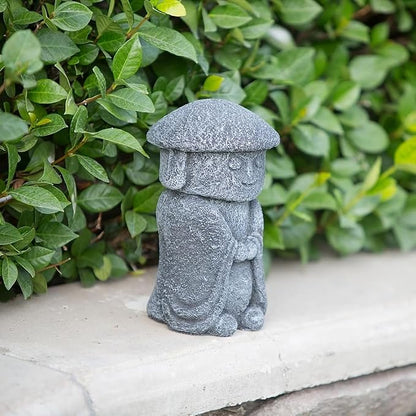 Peaceful and Serene Jizo Statue