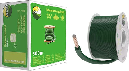RASENFREUND 500 m Boundary Cable for Robotic Lawnmower, Lawn Mower, Lawn Robot Accessory Set, Boundary Wire for Search Cable, Compatible with Gardena/Bosch/Husqvarna/Worx/Honda, Diameter 2.7 mm