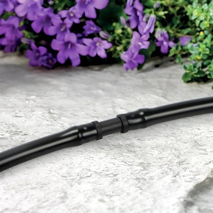 RedChili 160 Pack Drip Irrigation 1/4" Barbed Fittings Kit, Drip System Parts Double Barbed Connectors Includes Couplings Tees Elbows Plugs Fits 1/4-Inch Drip Tubing for Drip Line Connection