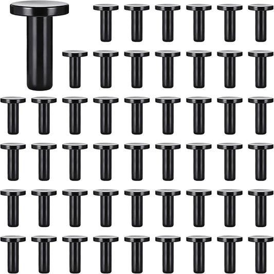 50 Pack 1/4" End Plug for Quick Connectors, End Cap for 1/4 Inch Push-to-Connect Drip Irrigation Fittings, Leak-Proof End Closure Parts for Drip Irrigation System