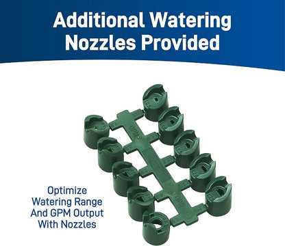 Orbit Voyager II Professional Pop-Up Gear-Drive Rotor Sprinkler | 3/4" Inlet | Adjustable 40-360° Pattern | 35-55 ft Coverage Range | Includes Adjustment Key | Model 91561