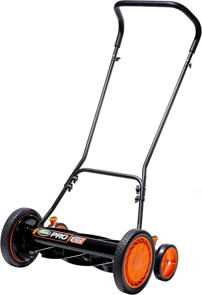 Scotts 18-Inch 7-Blade Push Manual Reel Lawn Mower and American Lawn Mower Company GC91820 18-Inch/20-Inch Reel Lawn Mower Grass Catcher