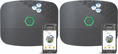 Orbit B-hyve XR Smart Sprinkler Timer - 16-Zone - WiFi-Enabled Indoor/Outdoor Irrigation Controller - App Control - Weatherproof Watering System - Multi Zone - Custom Programs - 57995 (Pack of 2)